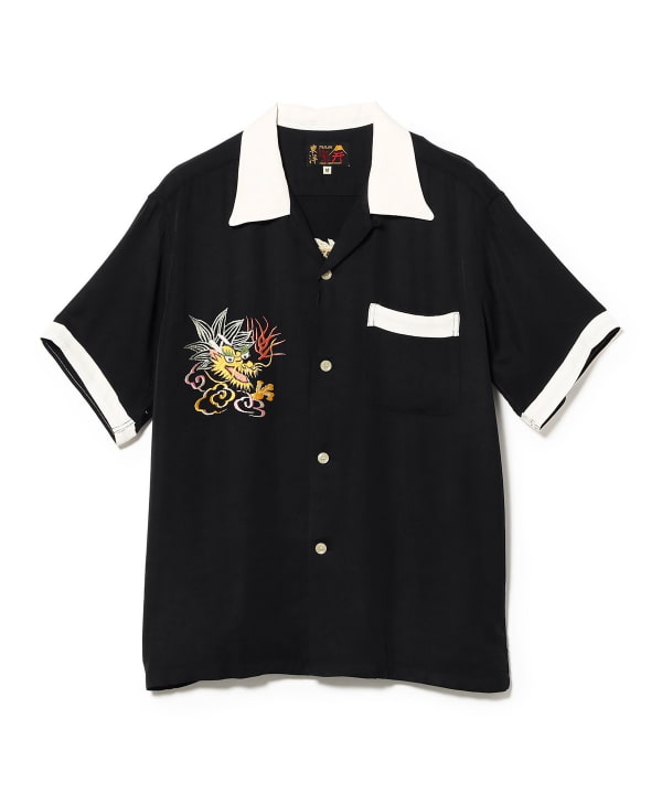 Tailor Toyo / SUKA SHIRT “DRAGON” - A modern reproduction of 1950s vintage style.