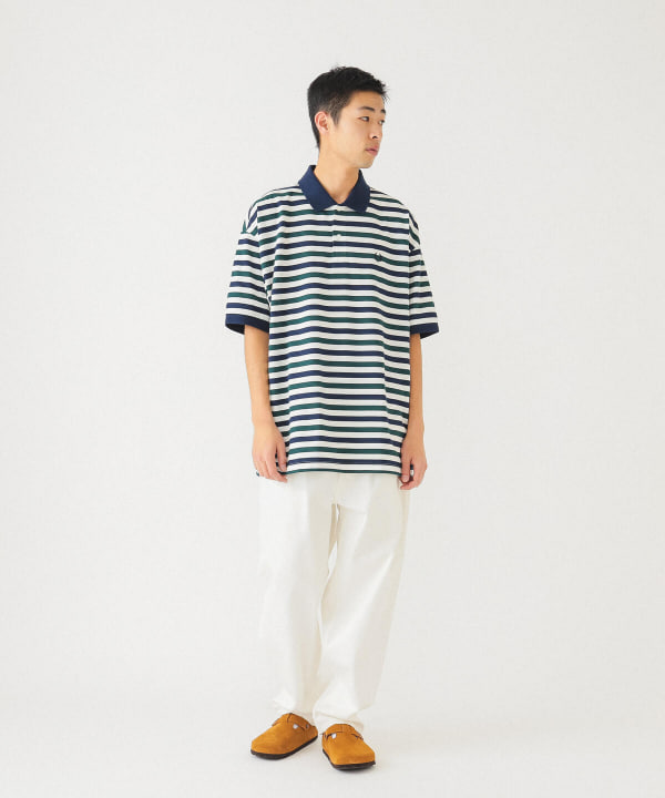 BEAMS（ビームス）FRED PERRY × BEAMS / 別注 オーバーサイズ ボーダー