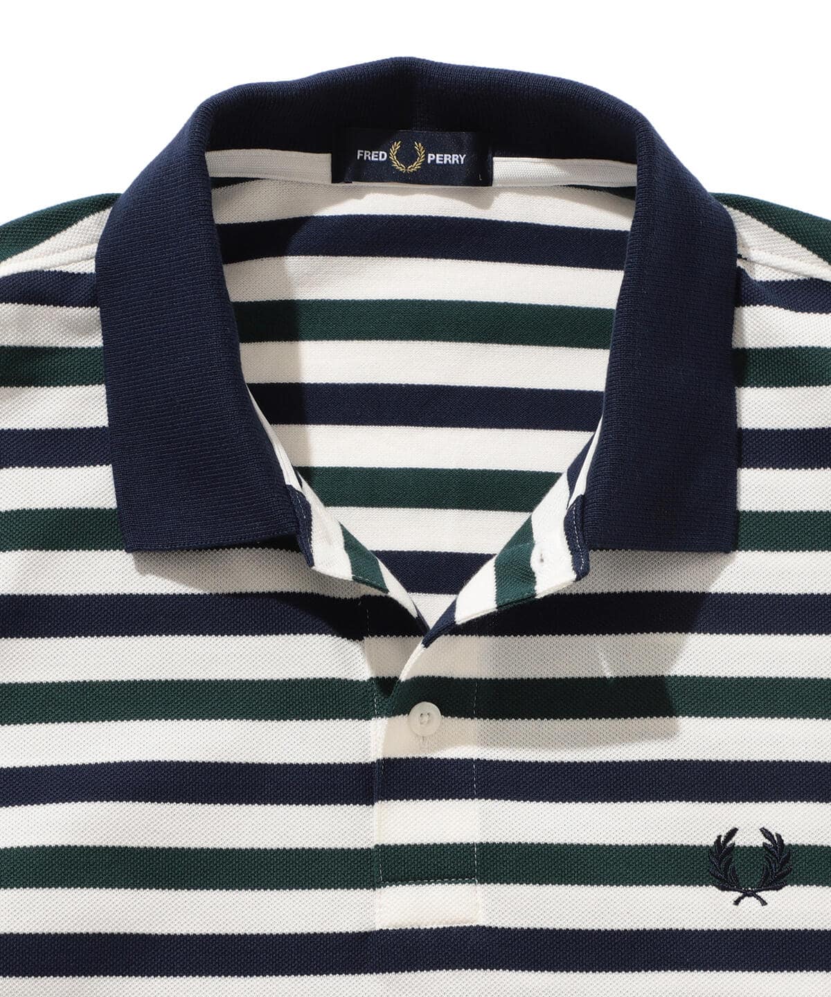 [Outlet] FRED PERRY × BEAMS / Special order oversize striped 