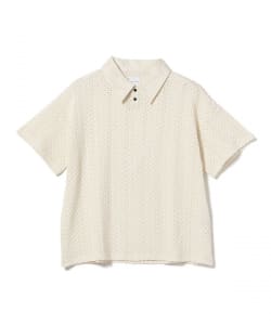 ▲SASQUATCHFABRIX. / BALFOUS LACE POLO SHIRT