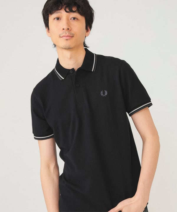 BEAMS FRED PERRY × BEAMS / 別注男裝修身POLO衫（襯衫・罩衫Polo衫 