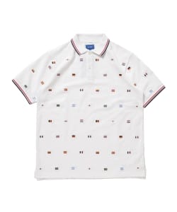 ▲BEAMS / フラッグ刺繍 ポロシャツ