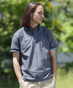 ▲FRED PERRY × BEAMS / 別注 ダブルカラー ポロシャツ18SS