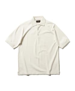 ▲BEAMS PLUS / ソリッド ニット ポロシャツ