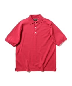 ▲BEAMS PLUS / ソリッド ニット ポロシャツ
