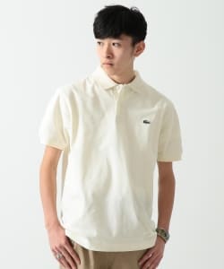 ▲LACOSTE × BEAMS / 別注 ヘビーウェイト ルーズ ポロシャツ