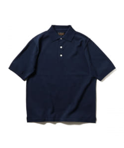 ▲BEAMS PLUS / ソリッド ニット ポロシャツ