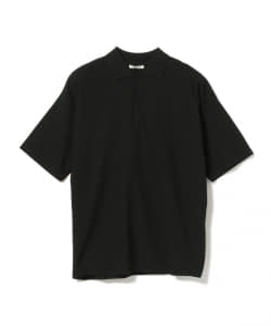 AURALEE / HARD TWIST AMUNZEN DOUBLE CLOTH POLO