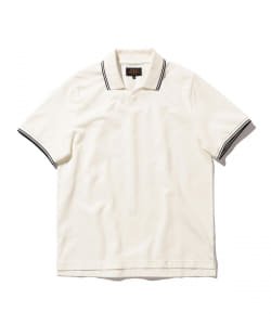 ▲BEAMS PLUS / Vネック ライン ポロシャツ