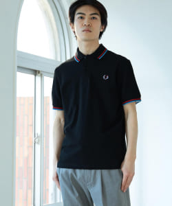 FRED PERRY × BEAMS / 別注 Twin Tipped  Polo Shirt