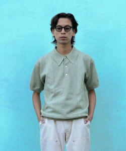 ▲VAPORIZE / Mesh Polo Shirt