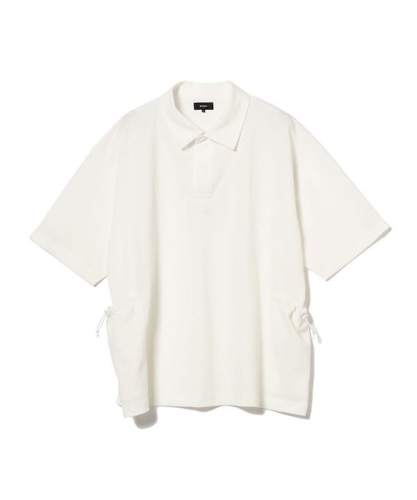 BEAMS（ビームス）ストレッチ サイドポケット ポロシャツ