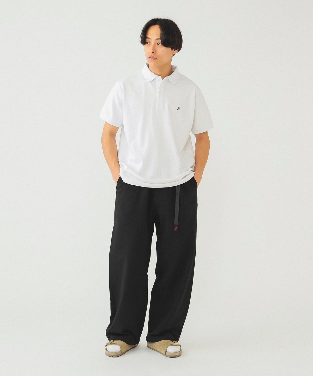 BEAMS（ビームス）ワンポイント ストレッチ ポロシャツ 24SS（シャツ・ブラウス ポロシャツ）通販｜BEAMS