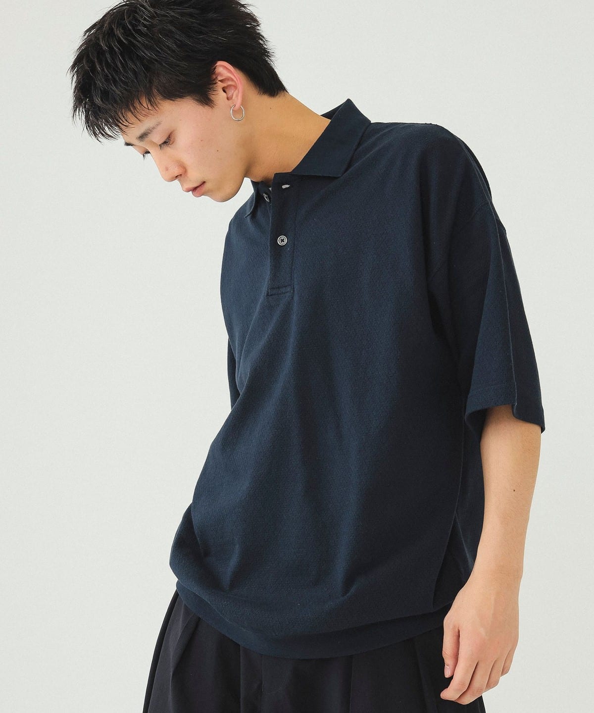 BEAMS（ビームス）メッシュ ポロシャツ（シャツ・ブラウス ポロシャツ 