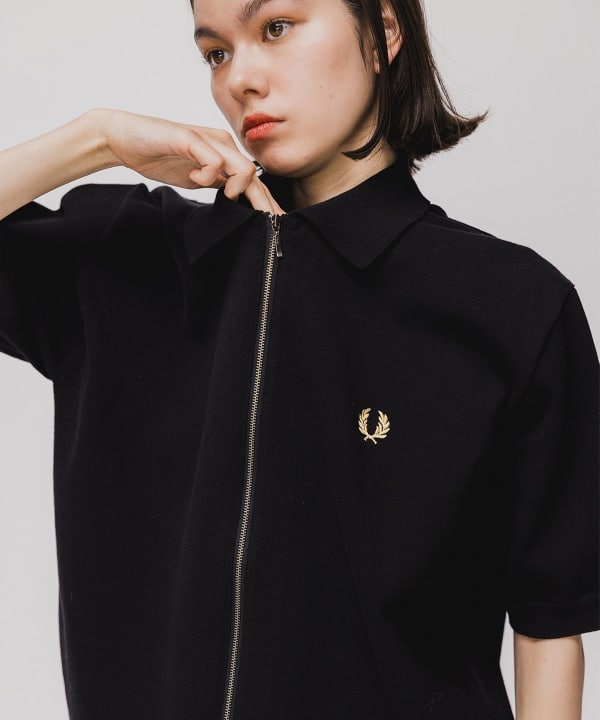 BEAMS（ビームス）FRED PERRY × BEAMS / 別注 フルジップ ニット