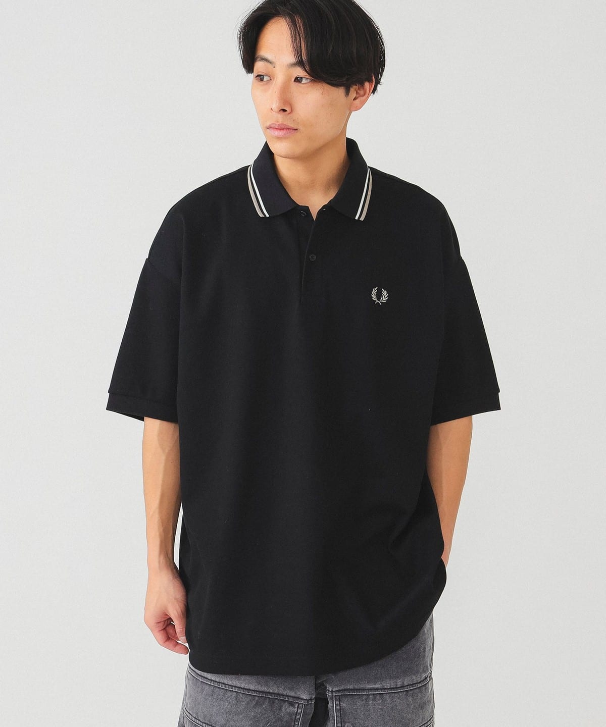 BEAMS（ビームス）FRED PERRY × BEAMS / 別注 リラックスフィット ピケ