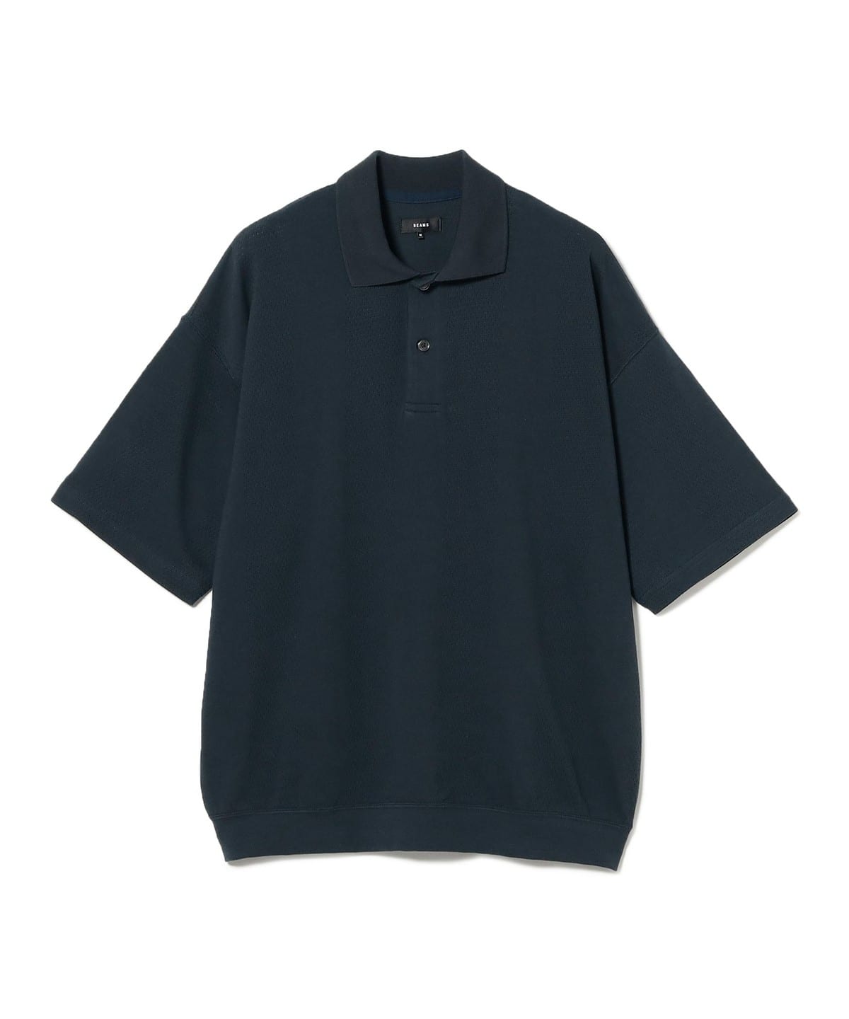 ストライプ メッシュ ポロシャツ シャツ・ブラウス MEN NAVY L ストライプ メッシュ ポロシャツ シャツ・ブラウス MEN NAVY L