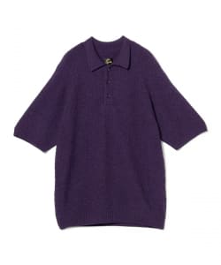 NEEDLES / S/S Polo Sweater - Merino Wool Knit