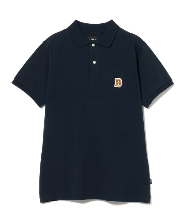 ☆美品☆BEAMS GOLF シリコンワッペン ロゴ ポロシャツ サイズ M