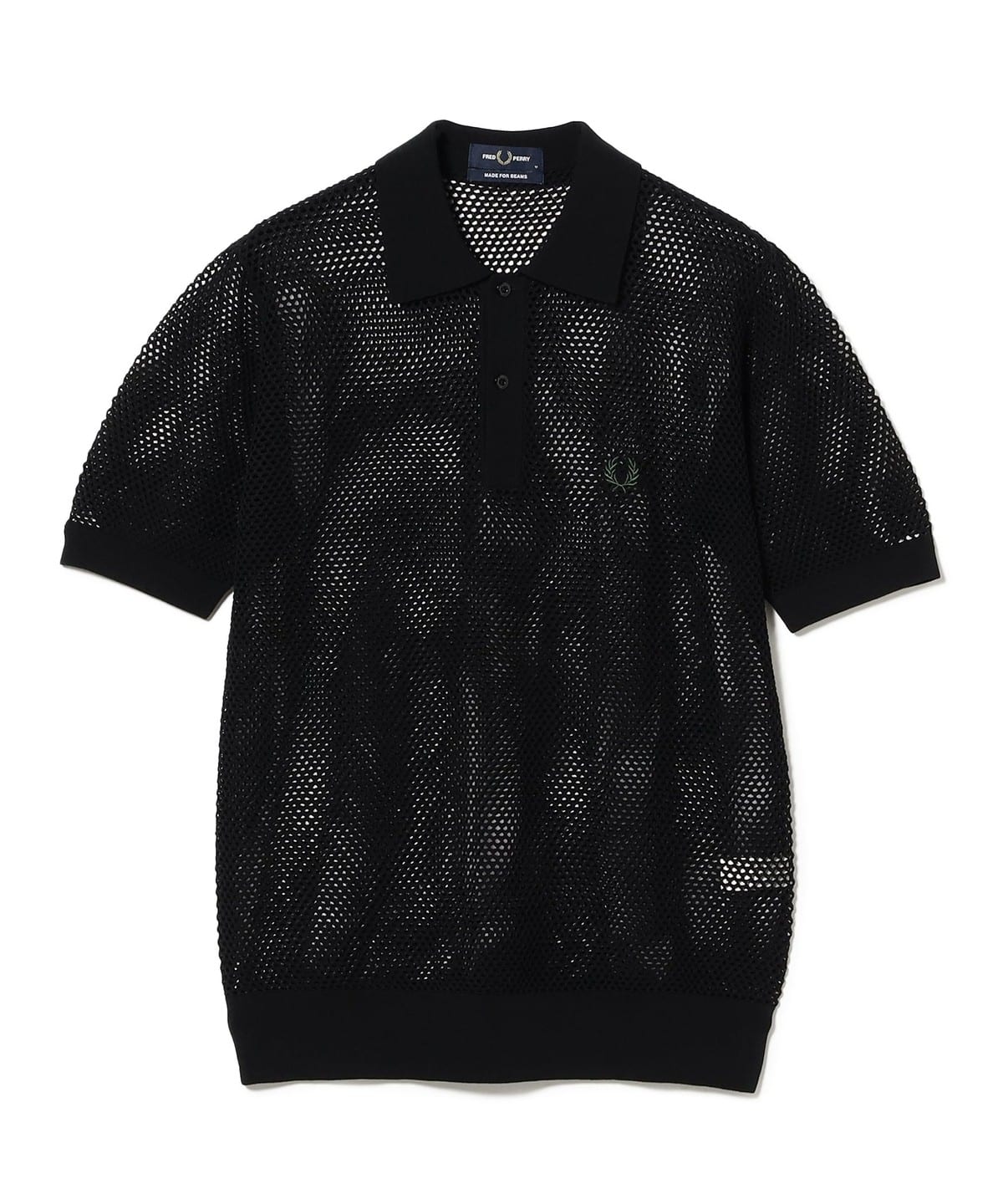 BEAMS（ビームス）【別注】FRED PERRY / オープンニットポロ（シャツ