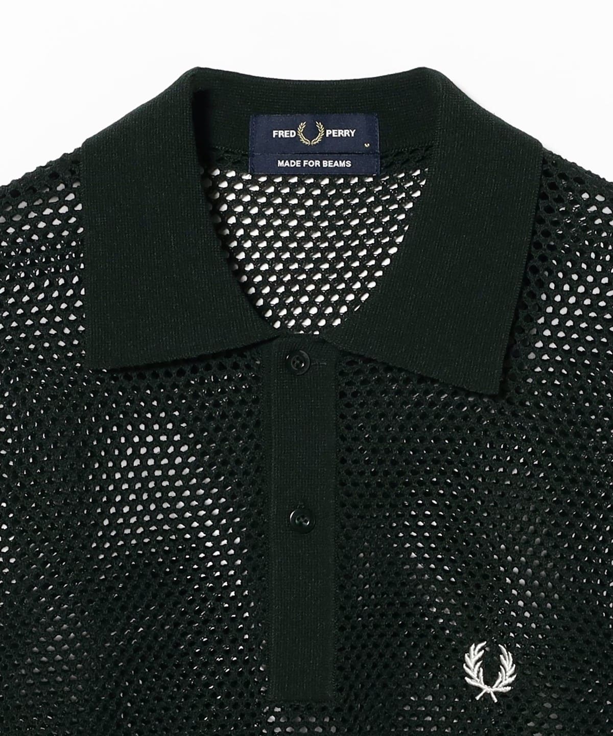 BEAMS（ビームス）【別注】FRED PERRY / オープンニットポロ（シャツ