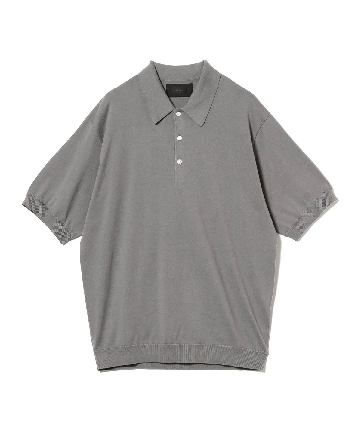 BEAMS (BEAMS) the A / Suvin Cotton Polo Shirt (Shirts, Blouses