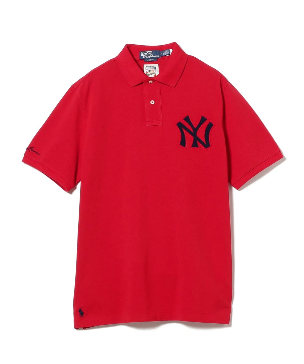 POLO RALPH LAUREN ポロ ラルフ ローレン / ヤンキース ポロシャツ シャツ・ブラウス MEN 600:RED L POLO RALPH LAUREN ポロ ラルフ ローレン / ヤンキース ポロシャツ シャツ・ブラウス MEN 600:RED L