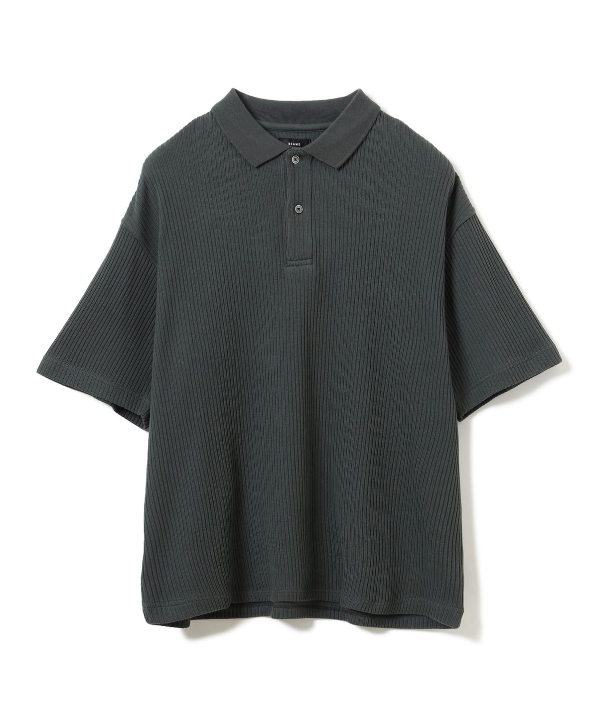 トップス polo shirt / BEAMS BEAMS PLUS（ビームス プラス）Half Zip Knit Polo Jacquard（シャツ