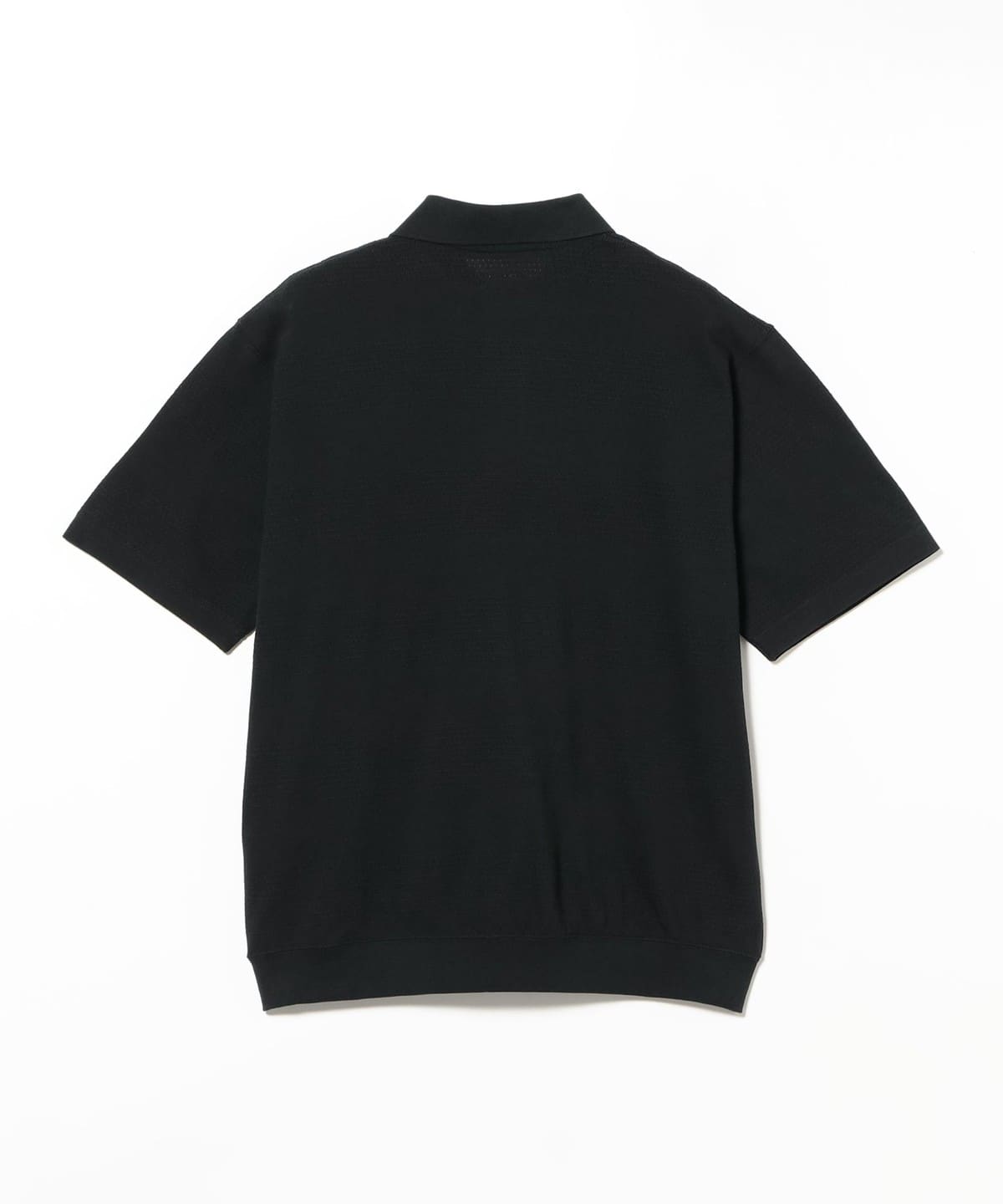 BEAMS（ビームス）メッシュ ボーダー ポロ【ワイドフィット】（シャツ