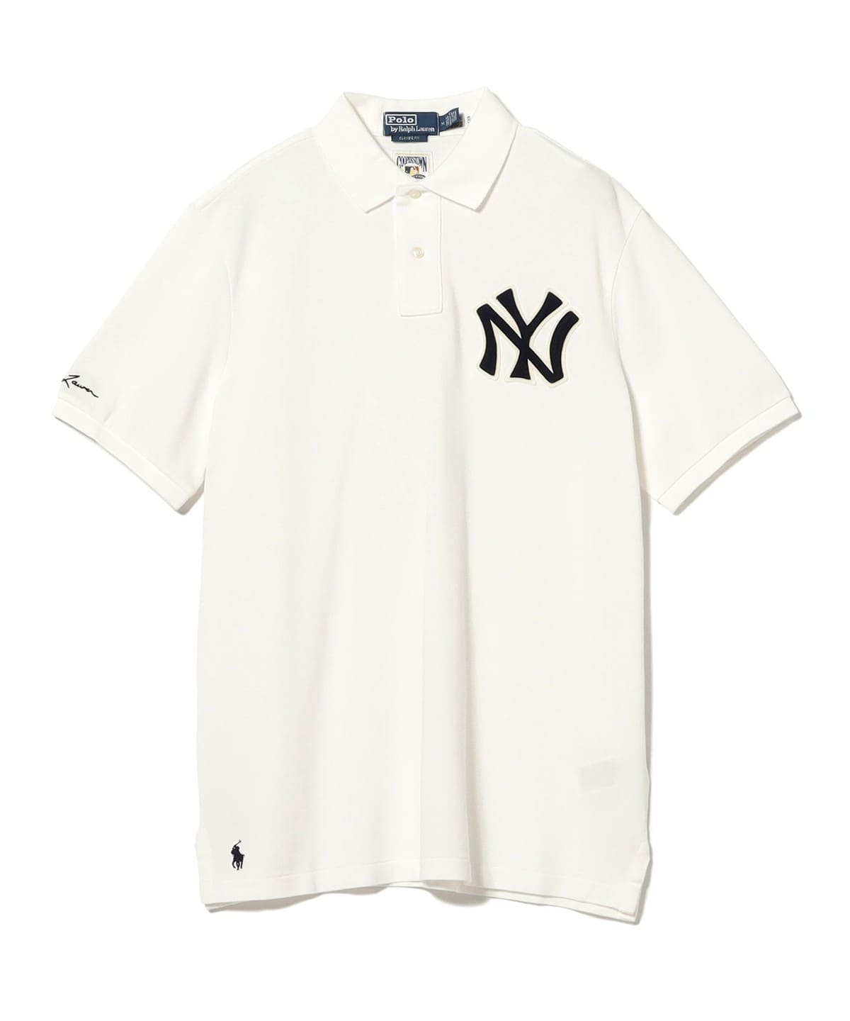 POLO RALPH LAUREN ポロ ラルフ ローレン / ヤンキース ポロシャツ シャツ・ブラウス MEN 100:WHITE XXL POLO RALPH LAUREN ポロ ラルフ ローレン / ヤンキース ポロシャツ シャツ・ブラウス MEN 100:WHITE XXL