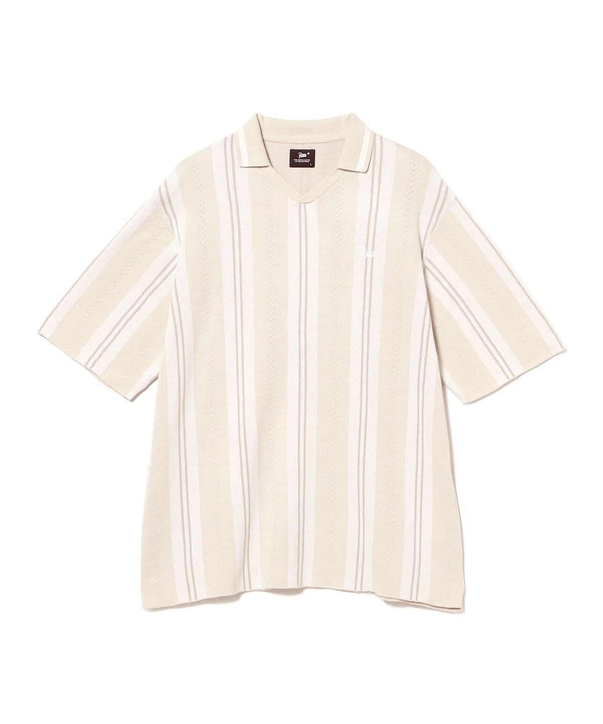 BEAMS（ビームス）PATTA / Knitted Football Shirt（シャツ・ブラウス