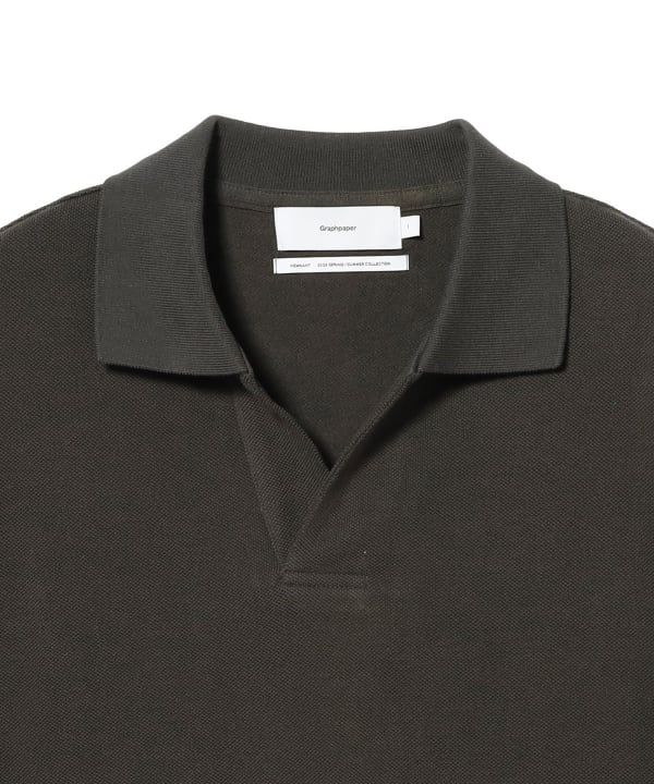 BEAMS JAPAN(ビームス ジャパン)Graphpaper / Cotton Pique Jersey S BEAMS JAPAN(ビームス ジャパン)Graphpaper / Cotton Pique Jersey S