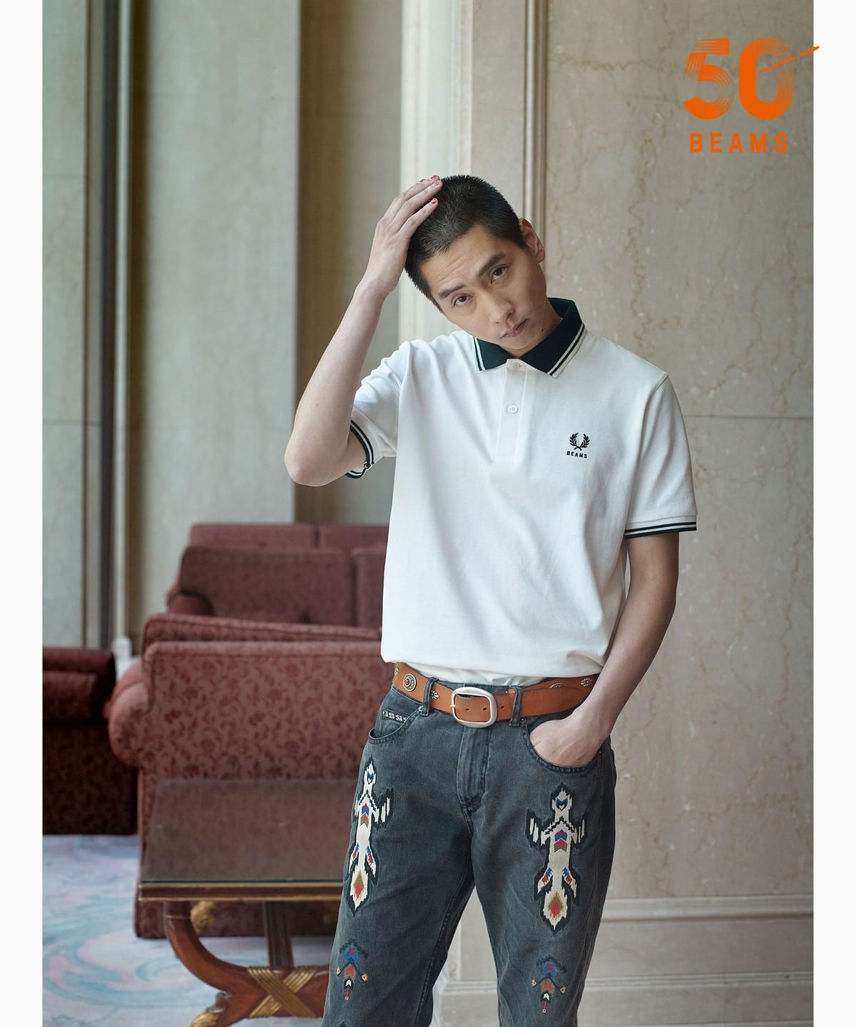 BEAMS（ビームス）【別注】FRED PERRY / M12（シャツ・ブラウス