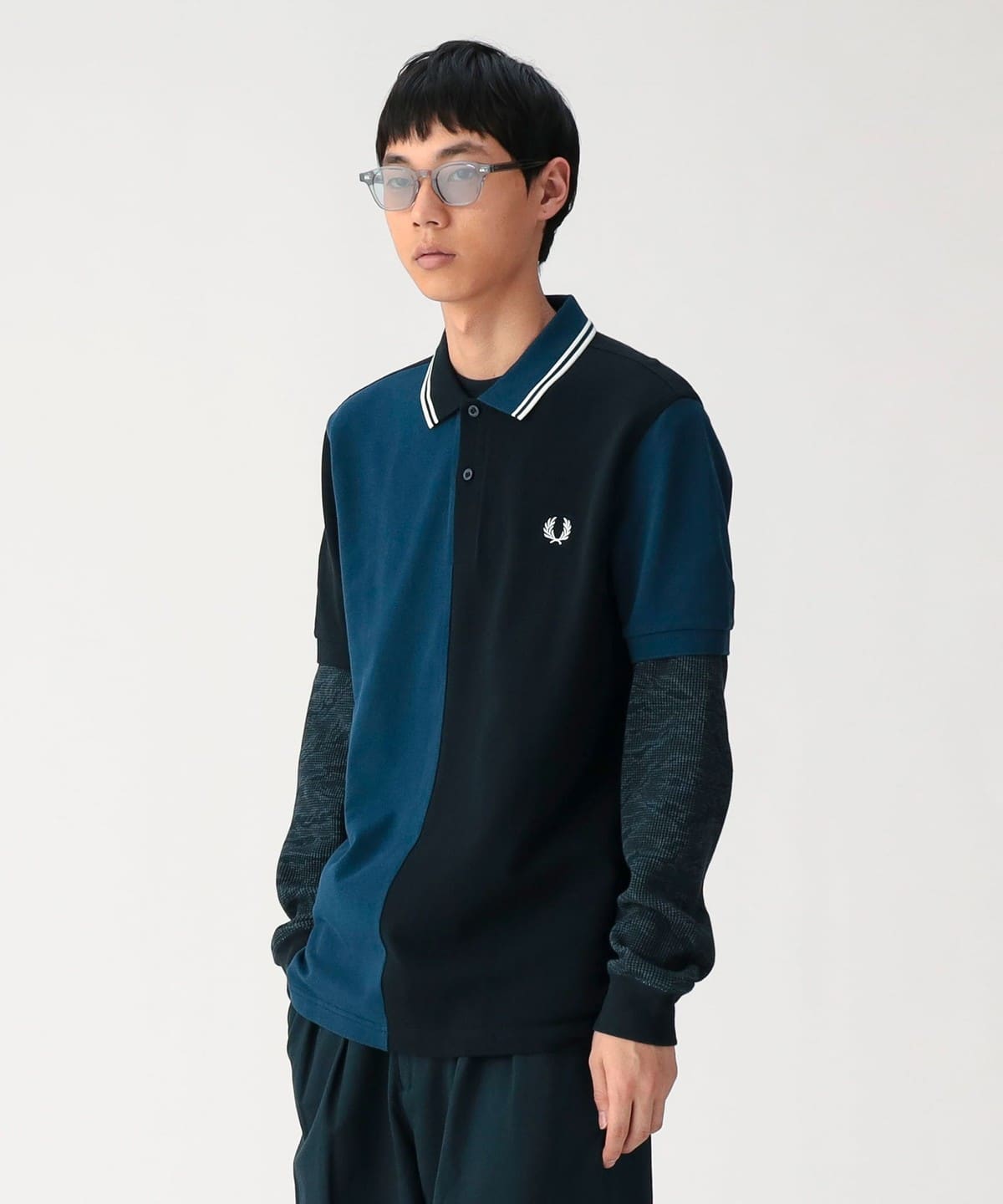 BEAMS (BEAMS) [Special order] FRED PERRY / M3600 Crazy Polo Shirt