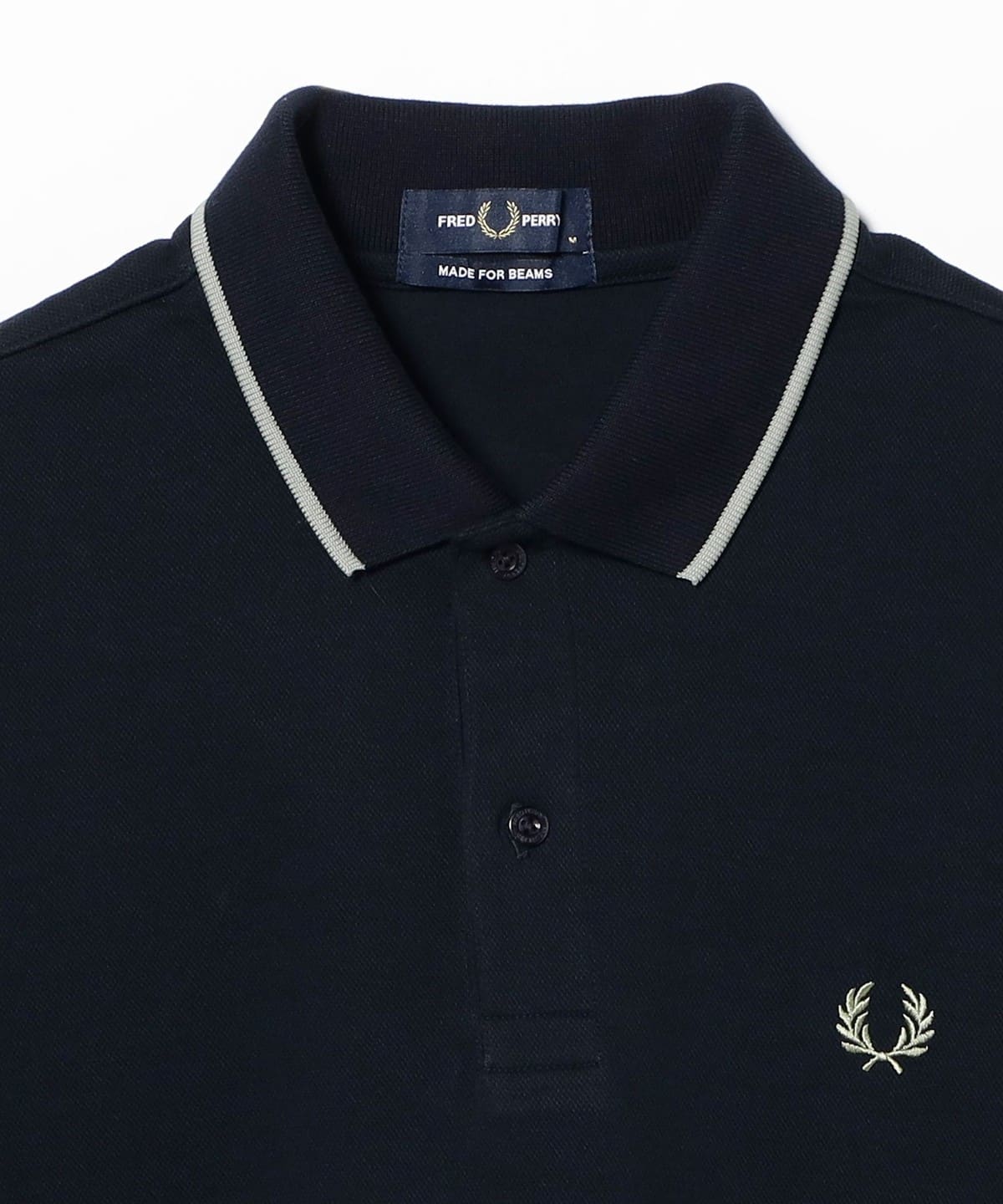 FRED PERRY × BEAMS 別注 長袖ポロシャツ ビッグシルエット BEAMS（ビームス）【別注】FRED PERRY / Relaxed Fit Pique Polo Shirt
