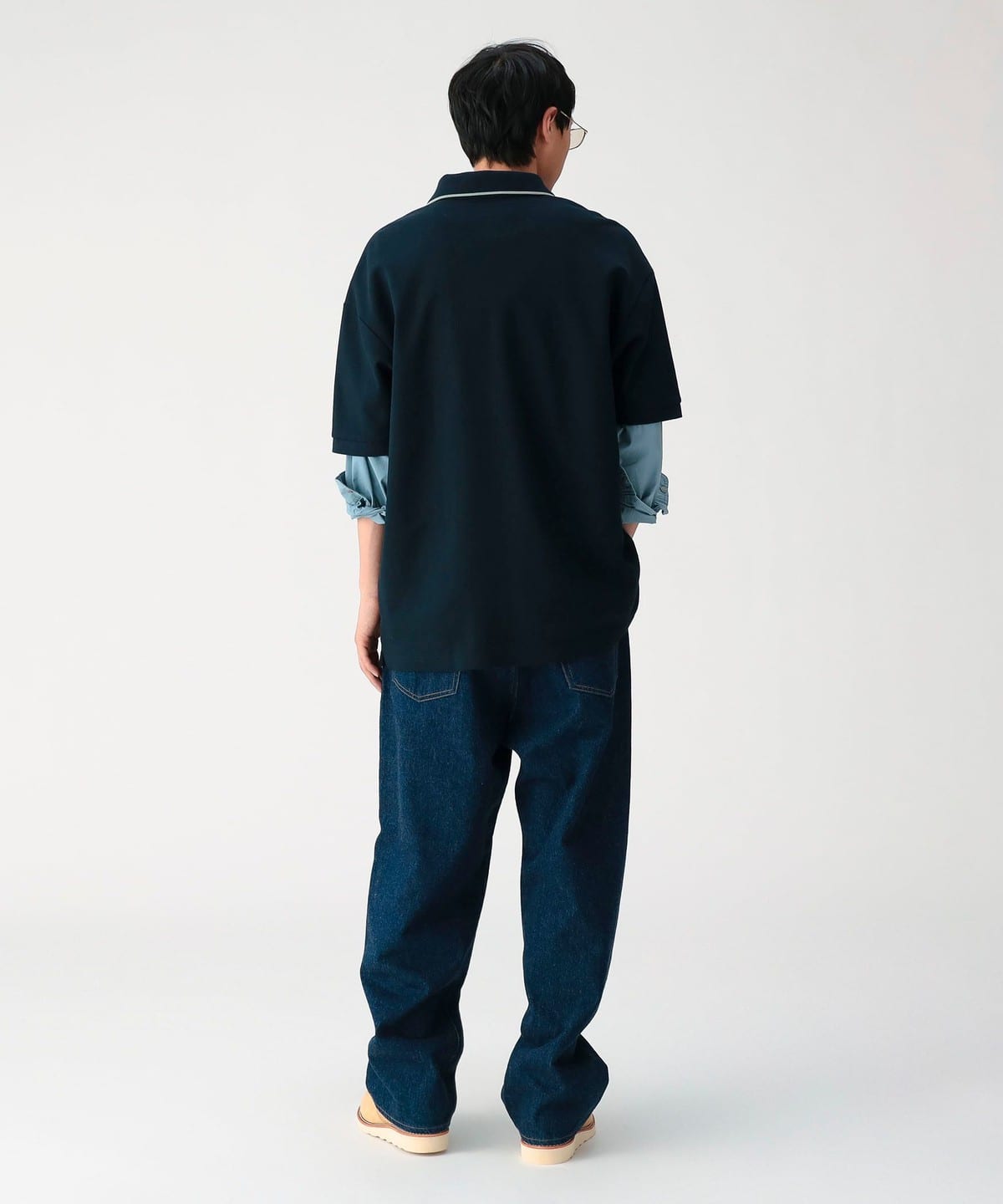 BEAMS（ビームス）【別注】FRED PERRY / Relaxed Fit Pique Polo Shirt