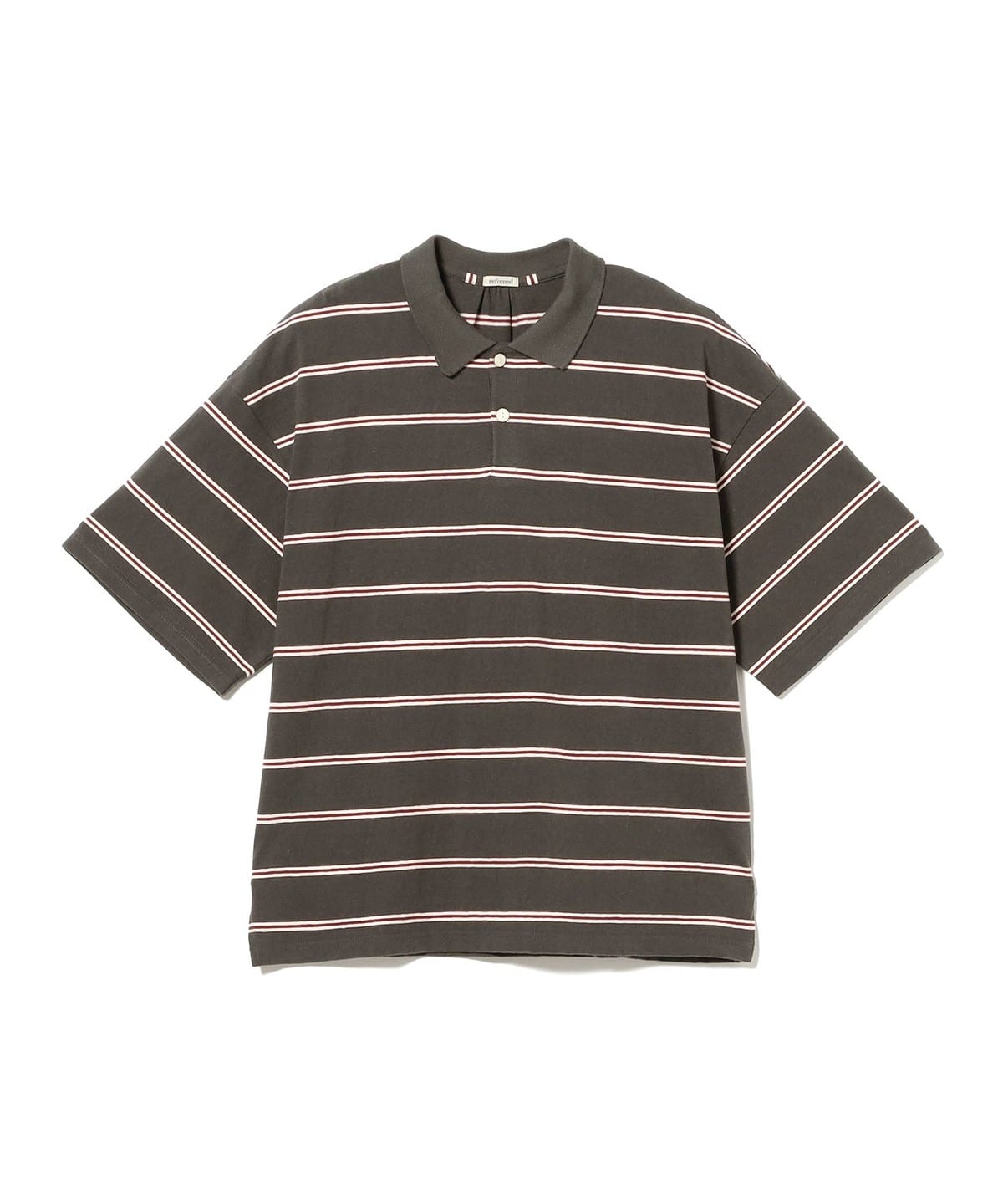 BEAMS（ビームス）refomed / OLD MAN POLO BORDER（シャツ・ブラウス 