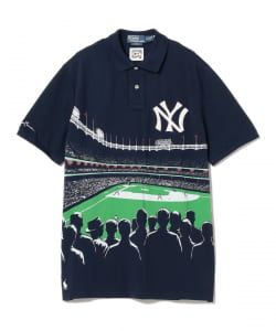 POLO RALPH LAUREN /  ヤンキース ネイビー ポスター プリント ポロ