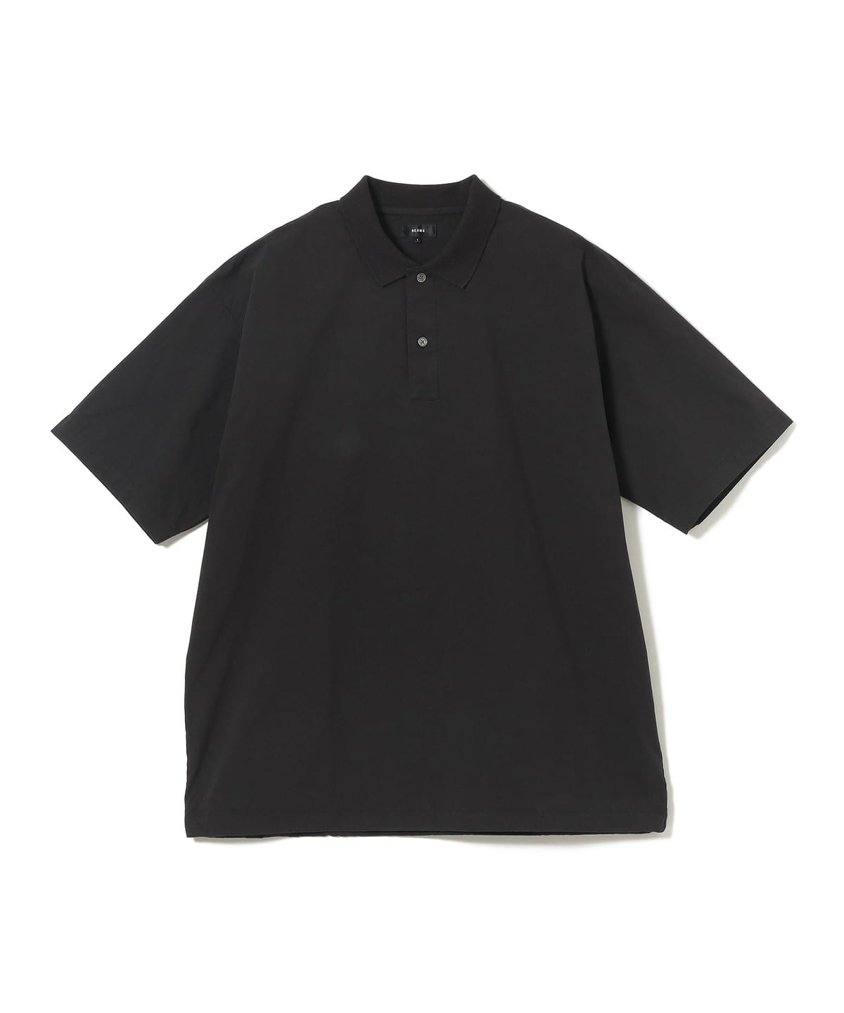 BEAM&GOLF ブラック ポロシャツ M BEAMS BEAMS-In Polo Shirt [Wide Fit] (Shirts/Blouses/Polo Shirts