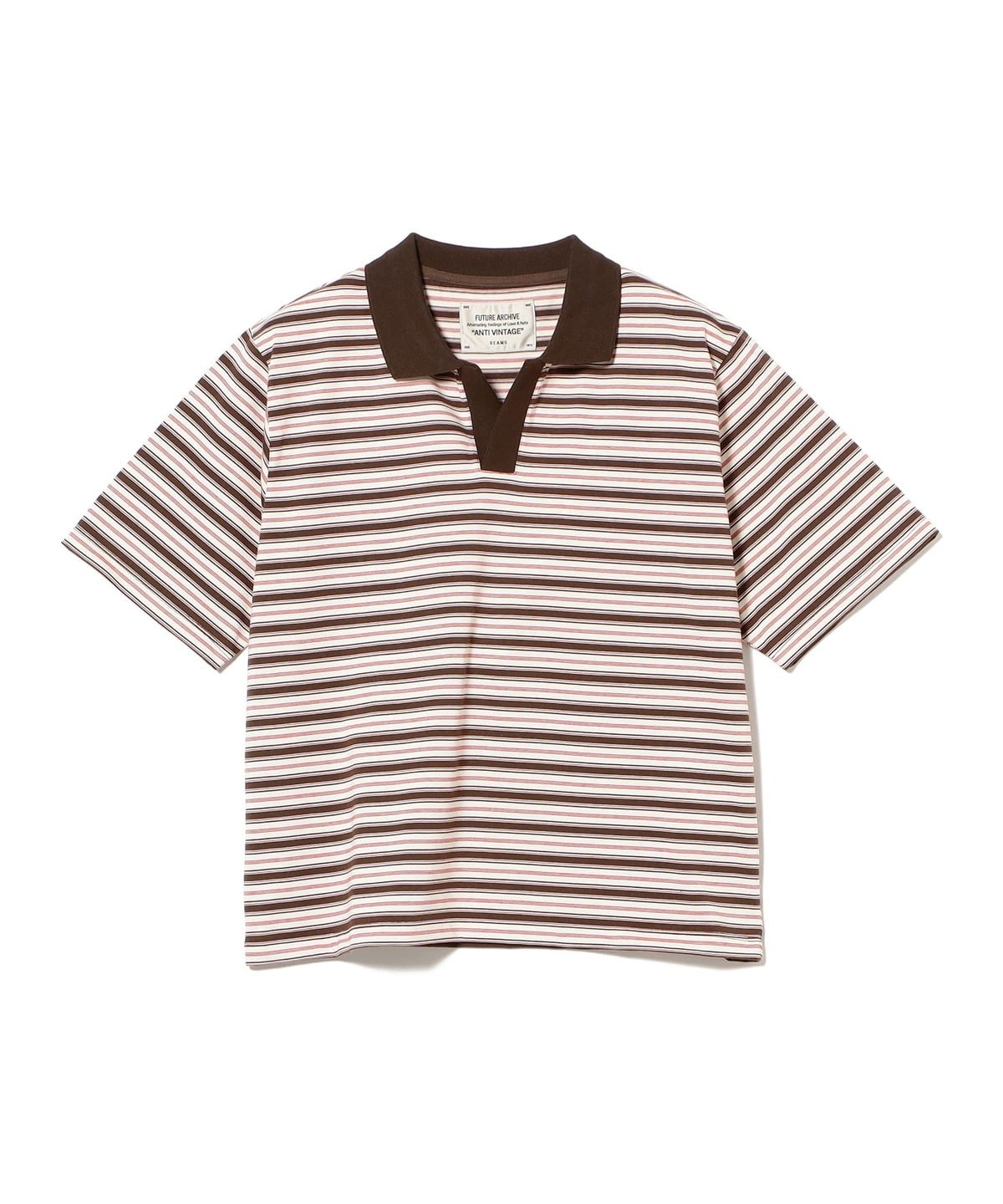 トップス BEAMS future archive SKIPPER POLO BEAMS FUTURE ARCHIVE / LAME SKIPPER (Shirts, Blouses BEAMS Polo