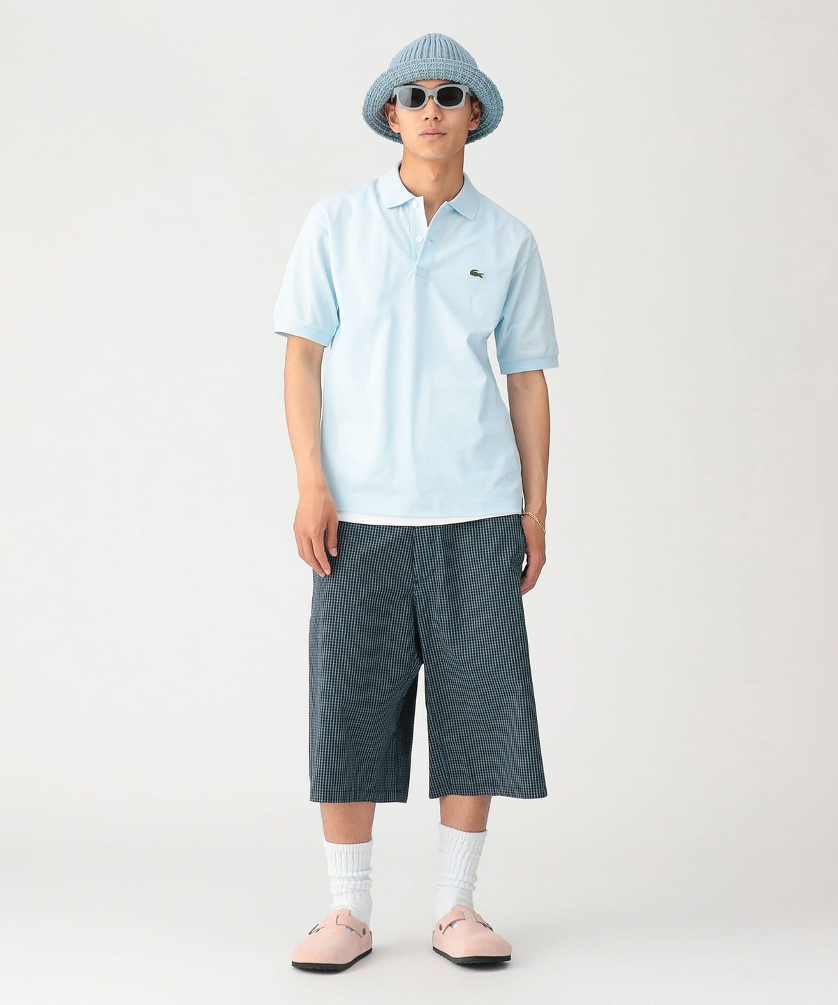 BEAMS (BEAMS) [Special order] LACOSTE / Heavy Kanoko Polo Shirt