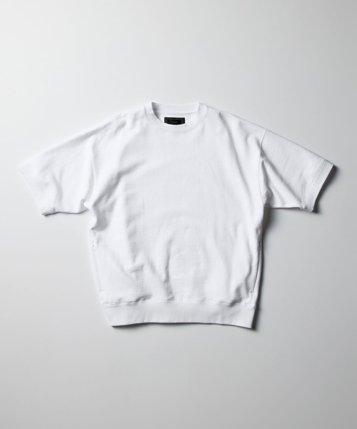 【ショップ限定商品】『the A』 / Suvin Cotton Half-sleeve Sweatshirt トップス MEN WHITE L 【ショップ限定商品】『the A』 / Suvin Cotton Half-sleeve Sweatshirt トップス MEN WHITE L