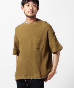 ▲BEAMS / サーマル クルーネック シャツ◇