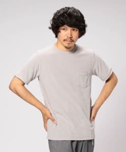 ▲BEAMS / パイル クルーネック Tシャツ