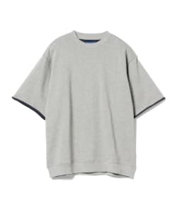 ▲BEAMS / カーリング 半袖スウェット