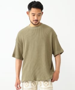 ▲BEAMS / フェイクイン サーマルカットソー