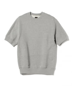 ▲Scye / Loopback Half Sleeved Sweat Shirt
