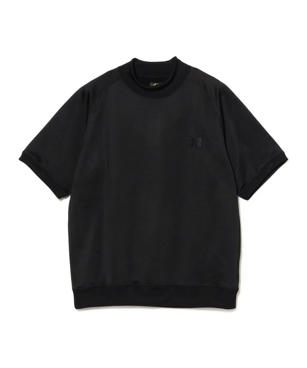 BEAMS（ビームス）NEEDLES / S/S Mock Neck Shirt - Bright Jersey