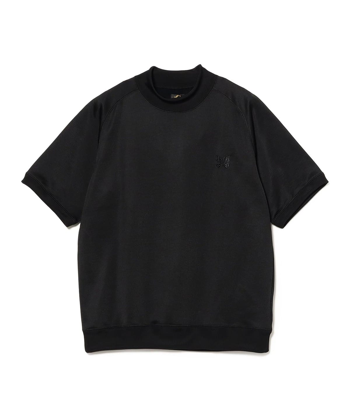 BEAMS（ビームス）NEEDLES / S/S Mock Neck Shirt - Bright Jersey