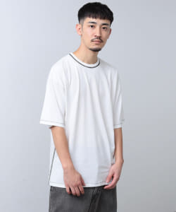 ▲アウトステッチ ルーズフィット Tシャツ